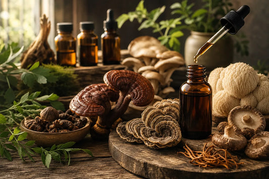Photographie de Top extraits liquides de champignons