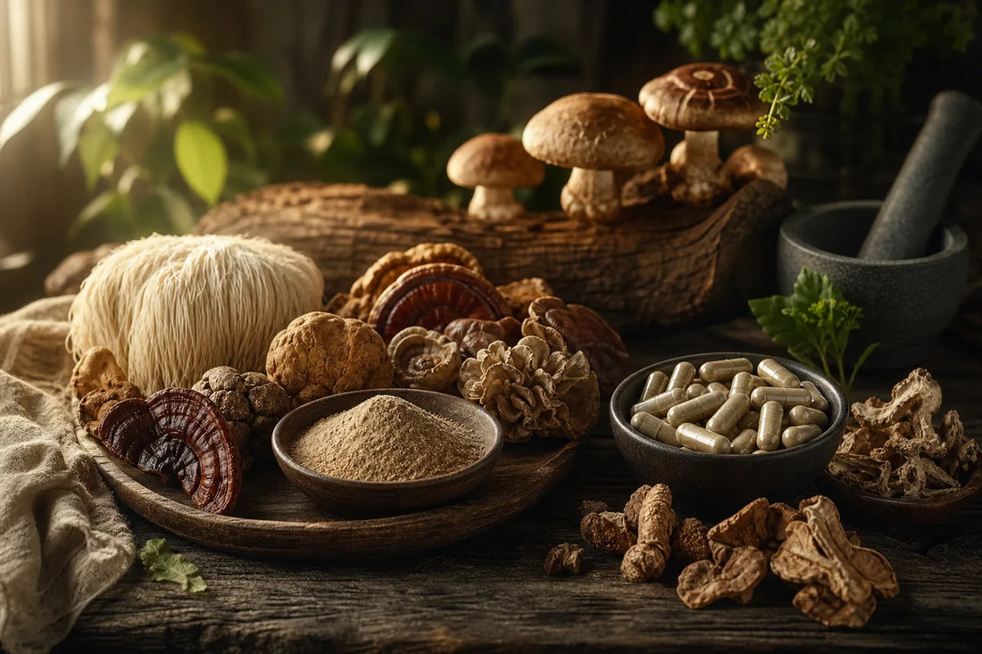 Photographie de Top champignons fonctionnels : 2 formats Pure Croft
