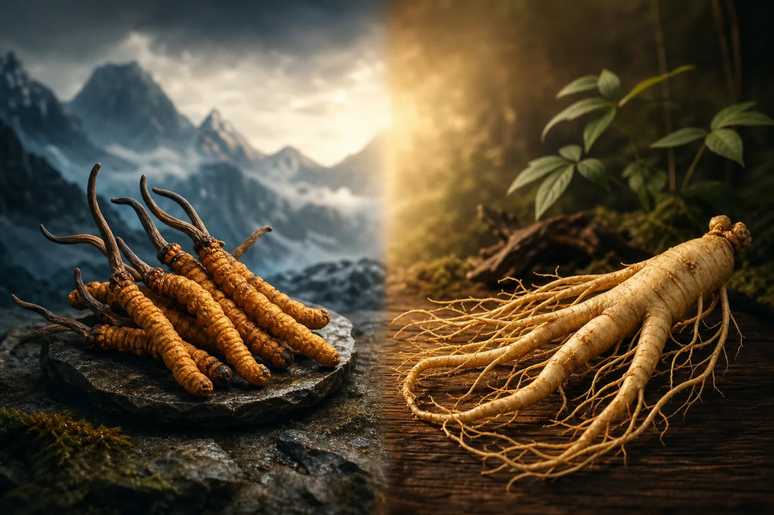 Photographie de Top 10 : cordyceps sinensis vs ginseng