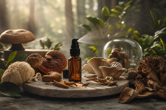 Photographie de Meilleurs champignons fonctionnels en spray sublingual